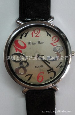 深圳市鴻源達表業(yè)制品 皮帶石英手表的設計、生產(chǎn)與銷售